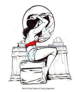 Not all boys dream of being Superman.